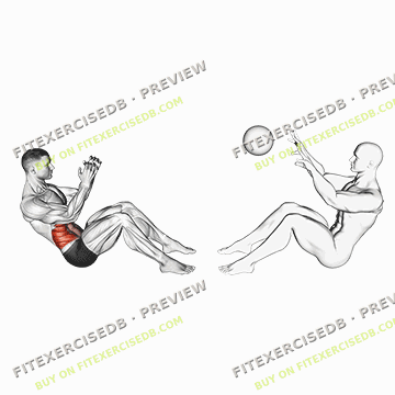 Assisted Motion Russian Twist — watermarked preview