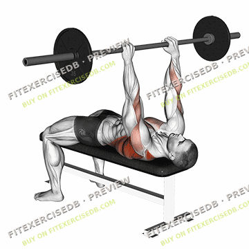 Barbell Pullover To Press — watermarked preview