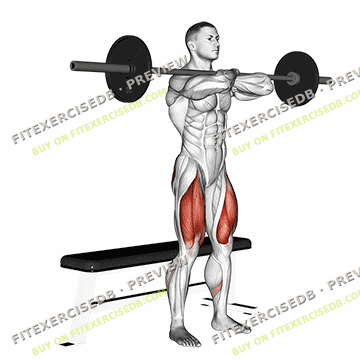 Barbell Bench Front Squat — watermarked preview