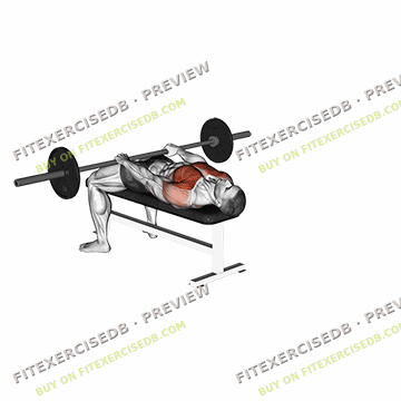 Barbell Front Raise And Pullover — watermarked preview